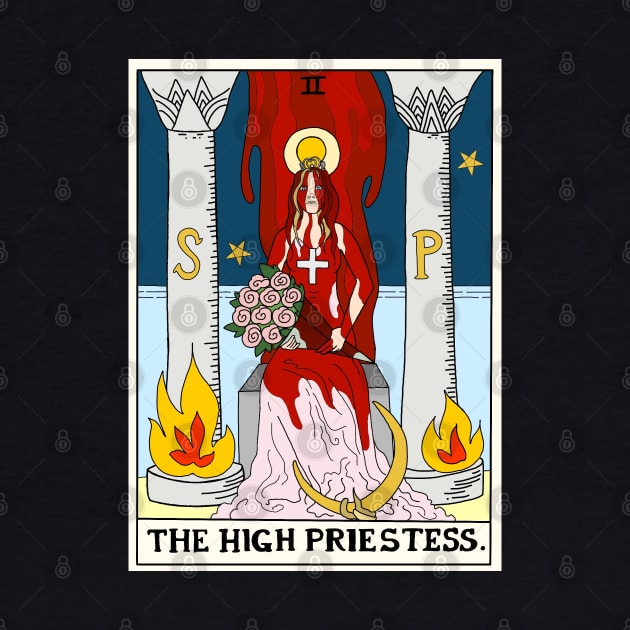 Horror Arcana - The High Priestess by pinxtizzle